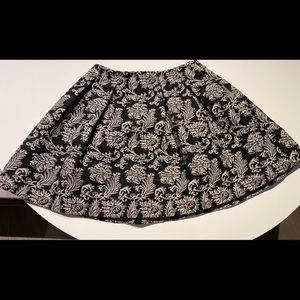 Alice and Olivia Black and Grey Skirt